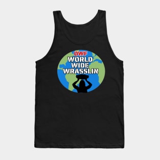 OWF World Wide Wrasslin Logo Tank Top